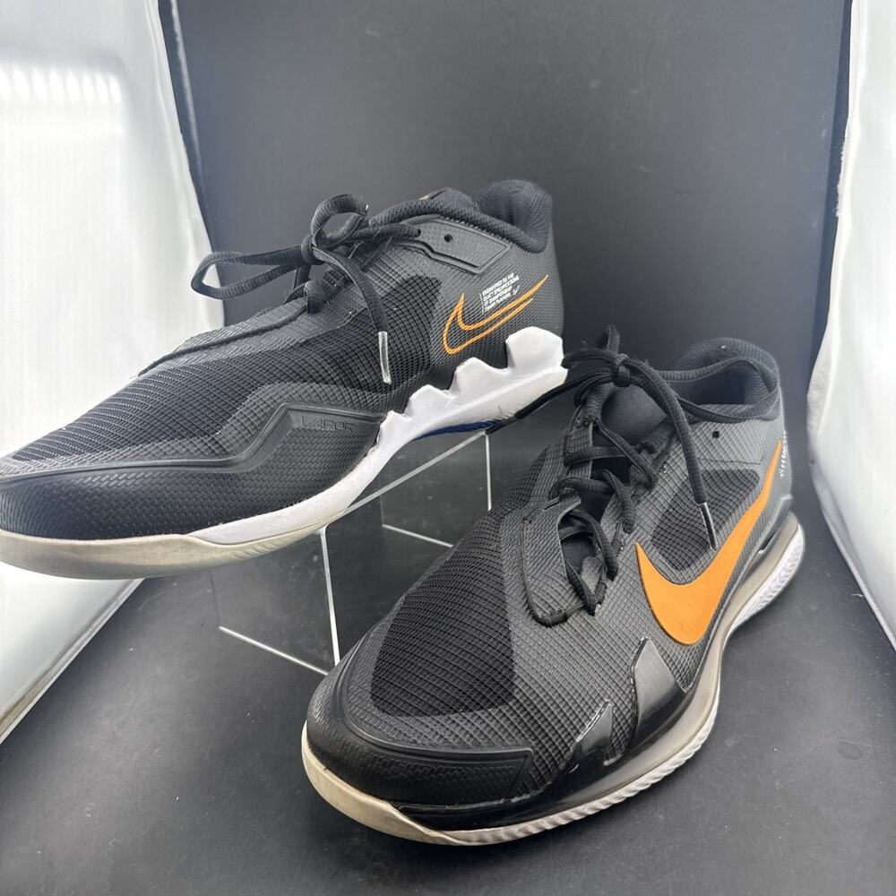 NikeCourt Air Zoom Vapor Pro Black Sunset Tennis Shoes Men's Size 11.5